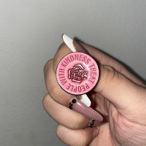 Treat People With Kindness Harry Styles Metal Pin 🧷 🌹❤️